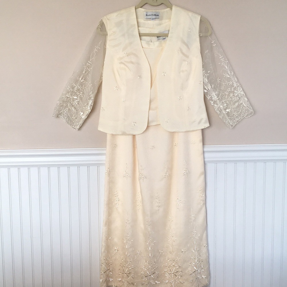 Ivory 3-Piece Maxi Skirt Set